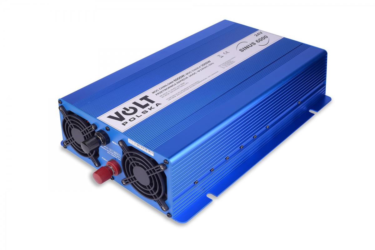 PRZETWORNICA VOLT POLSKA SINUS ECO 6000 24V / 230V 3000/6000W - obrazek 5