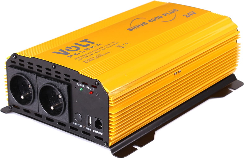 PRZETWORNICA VOLT POLSKA SINUS PLUS 4000 24V / 230V 2000/4000W - obrazek 2