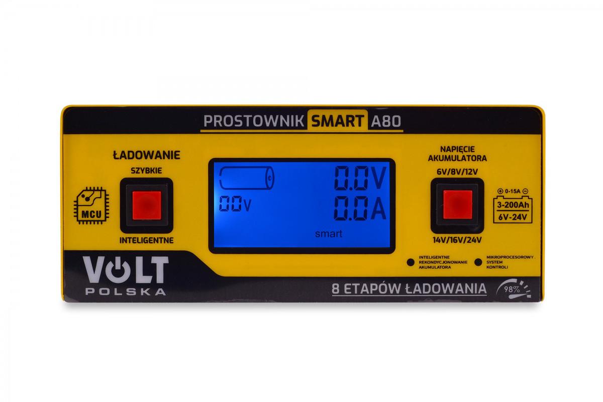 Prostownik Smart Volt Polska 6V/12V/24V 15A A80 - obrazek 2
