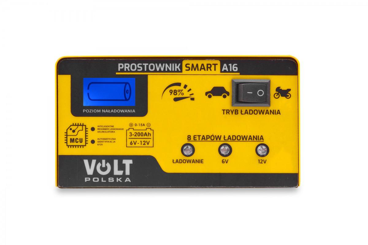 Prostownik Smart Volt Polska 6V/12V 15A A16 - obrazek 3