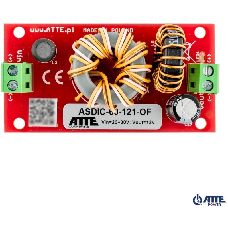Przetwornica DC/DC ATTE ASDIC-60-121-OF