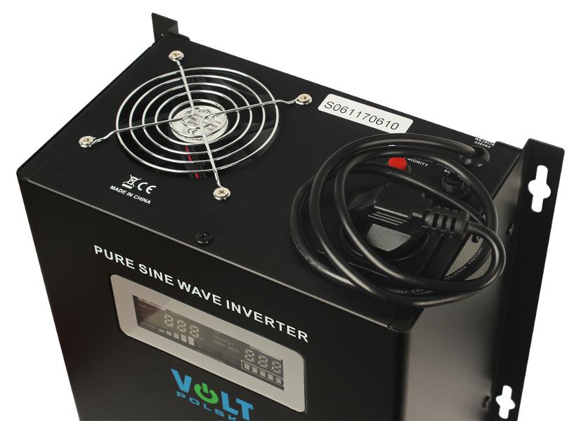 Przetwornica VOLT POLSKA SinusPro-800W 12V 500/800W - obrazek 2