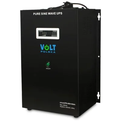 Przetwornica VOLT POLSKA SinusUPS-800 55Ah 12V 500/800W