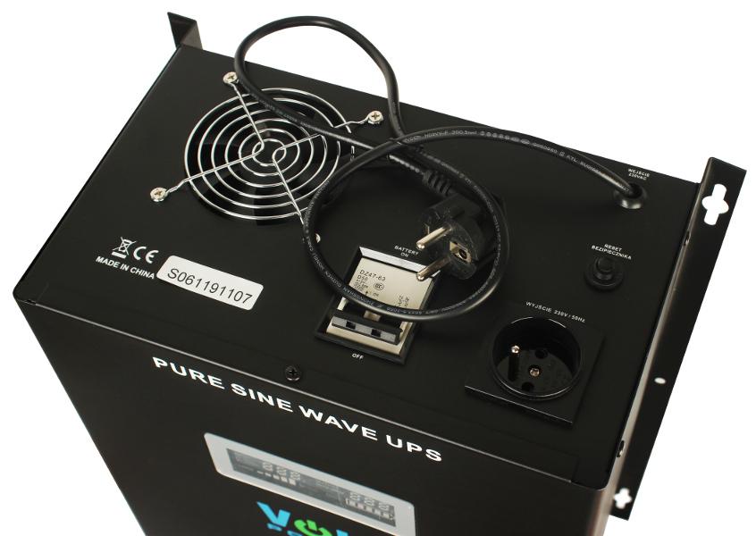 Przetwornica VOLT POLSKA SinusUPS-800 55Ah 12V 500/800W - obrazek 2