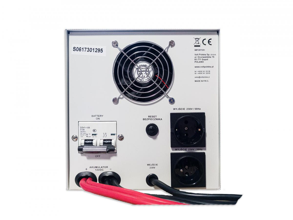 Przetwornica Volt Polska SinusPro 2200E 2200VA 12V 1600/2200W 2 Przetwornica Volt Polska SinusPro 2200E 2200VA 12V 1600/2200W - obrazek 2