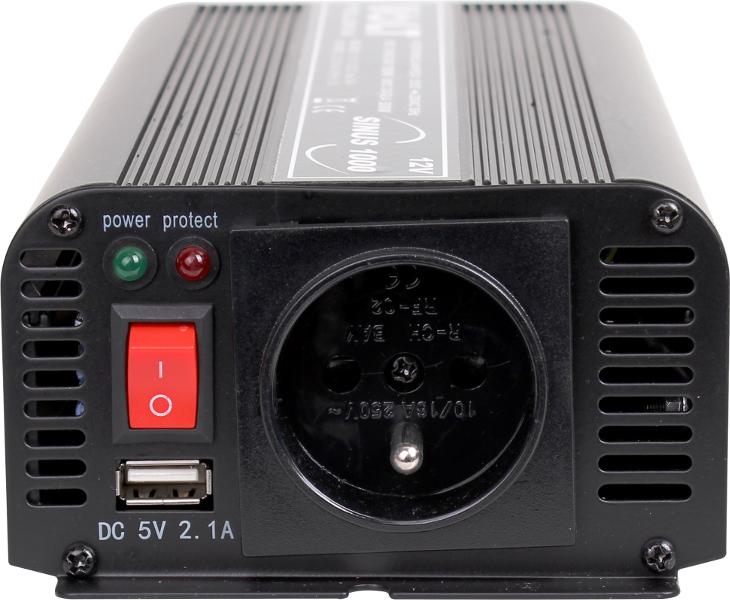 Przetwornica Volt Polska Sinus 500/1000W 12V / 230V 2 Przetwornica Volt Polska Sinus 500/1000W 12V / 230V - obrazek 2