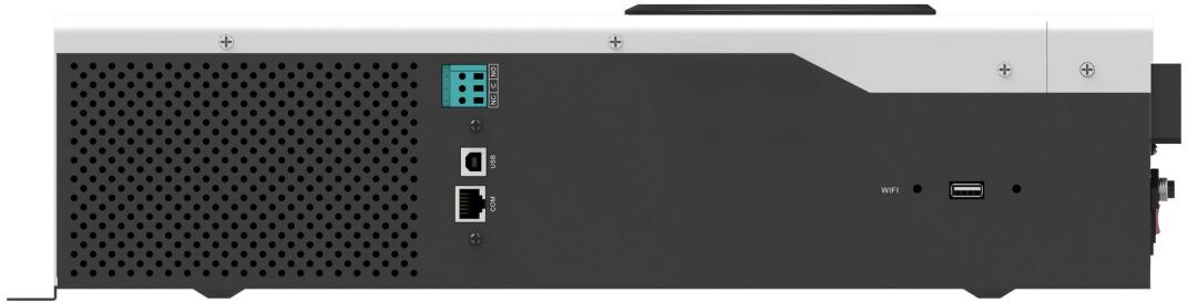 Przetwornica inwerter solarny SinusPro Ultra-HV 6000 24V/230V 3000/6000W 80A MPPT (450V) - obrazek 2