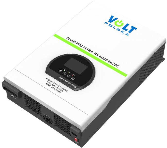 Przetwornica inwerter solarny SinusPro Ultra-HV 6000 24V/230V 3000/6000W 80A MPPT (450V) - obrazek 5