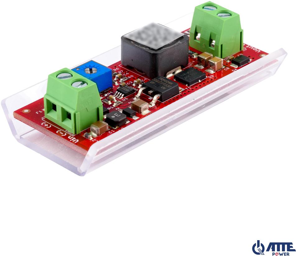 Przetwornica obniżająca napięcie z regulacją 3...12V ATTE ASDC-30-AD0-OF - obrazek 4