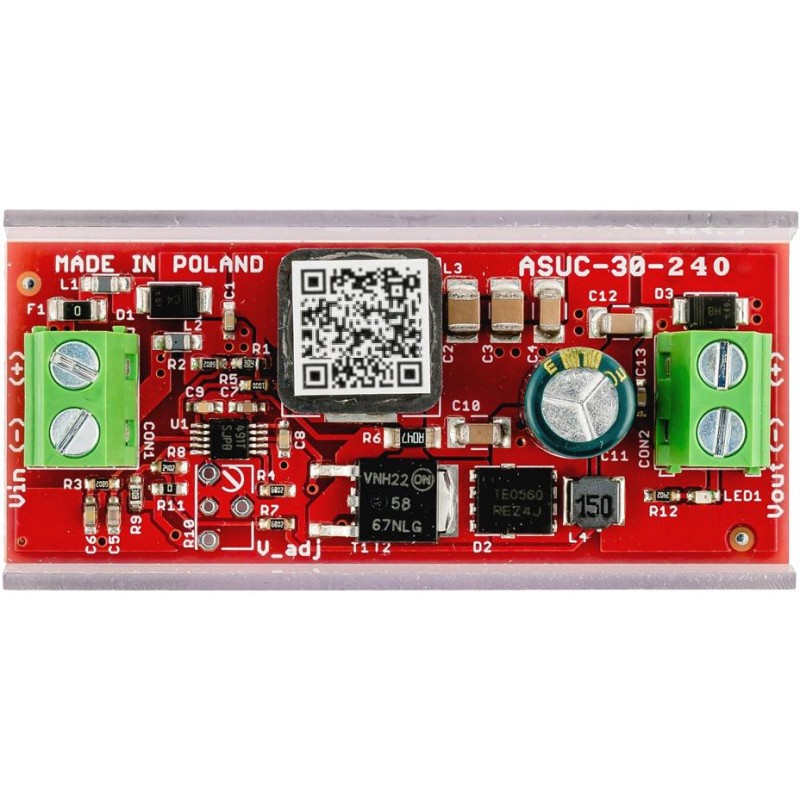 Przetwornica podnosząca napięcie do 24V ATTE ASUC-30-240-OF 1 Przetwornica podnosząca napięcie do 24V ATTE ASUC-30-240-OF