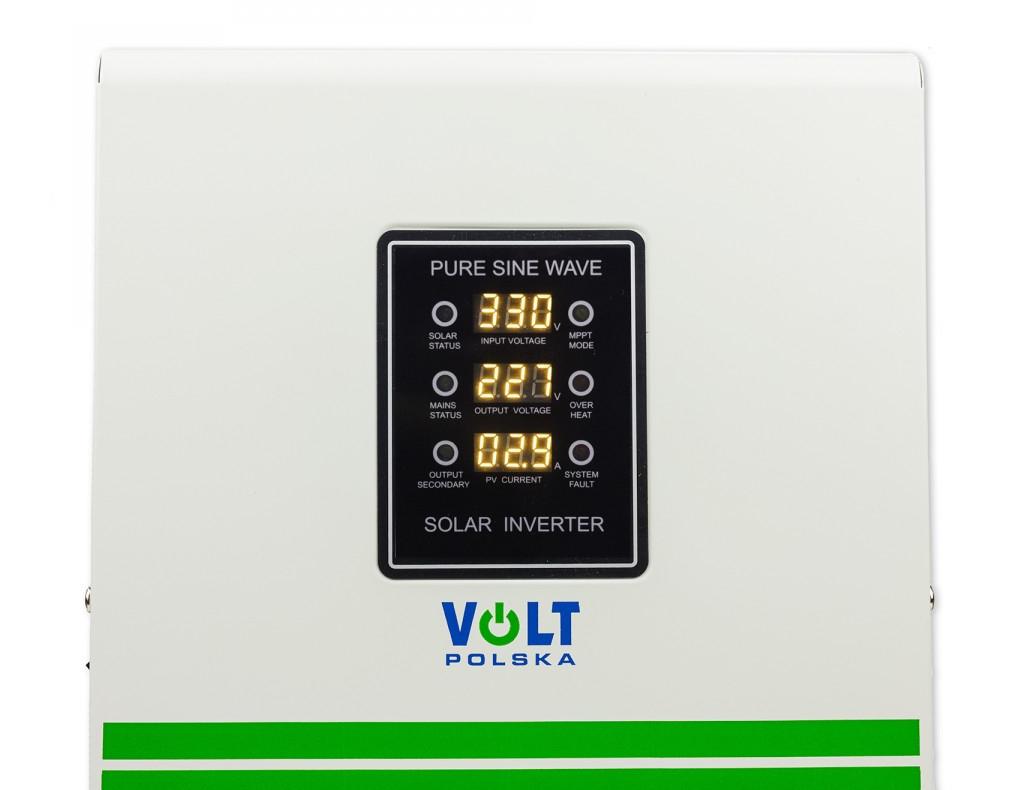 Przetwornica solarna VOLT POLSKA GREEN BOOST PRO 4000 SINUS (110-500VDC) - obrazek 3