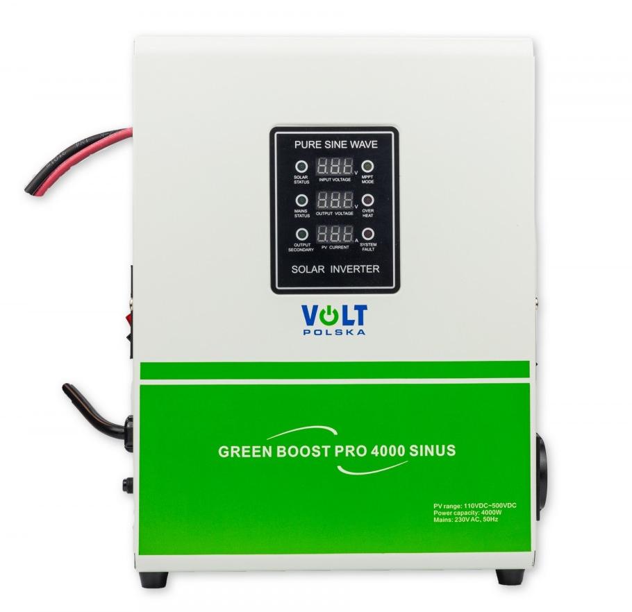Przetwornica solarna VOLT POLSKA GREEN BOOST PRO 4000 SINUS (110-500VDC) - obrazek 8