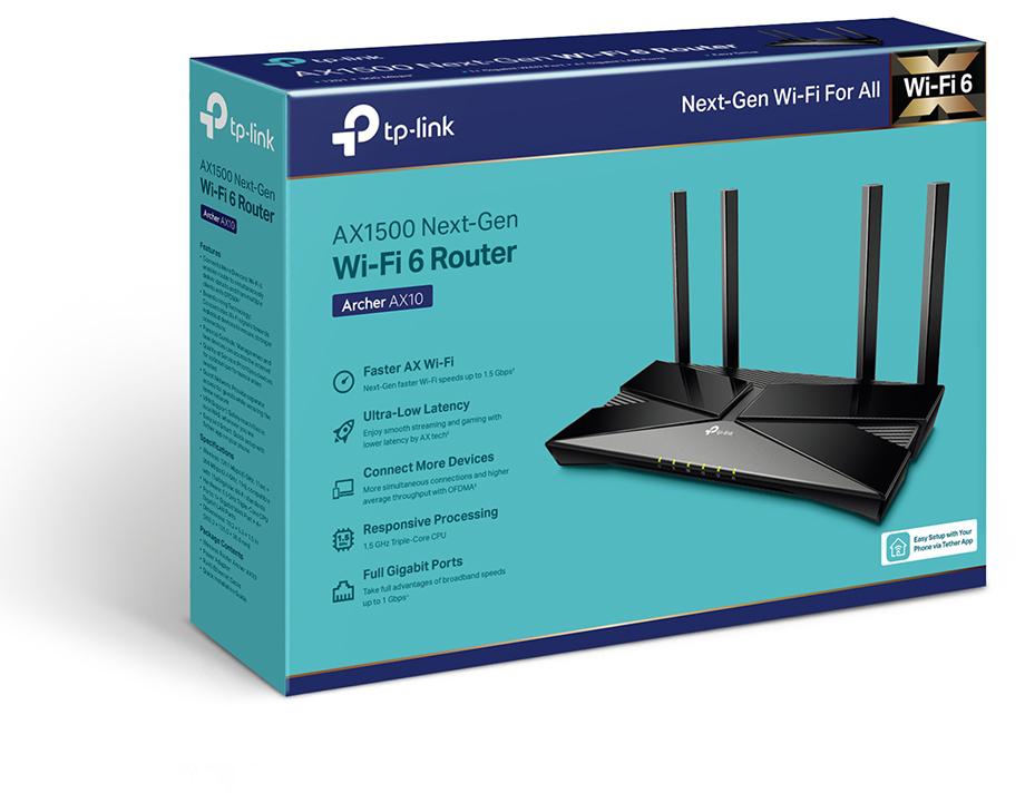 ROUTER TP-LINK ARCHER AX10 Wi-Fi 6 - obrazek 6