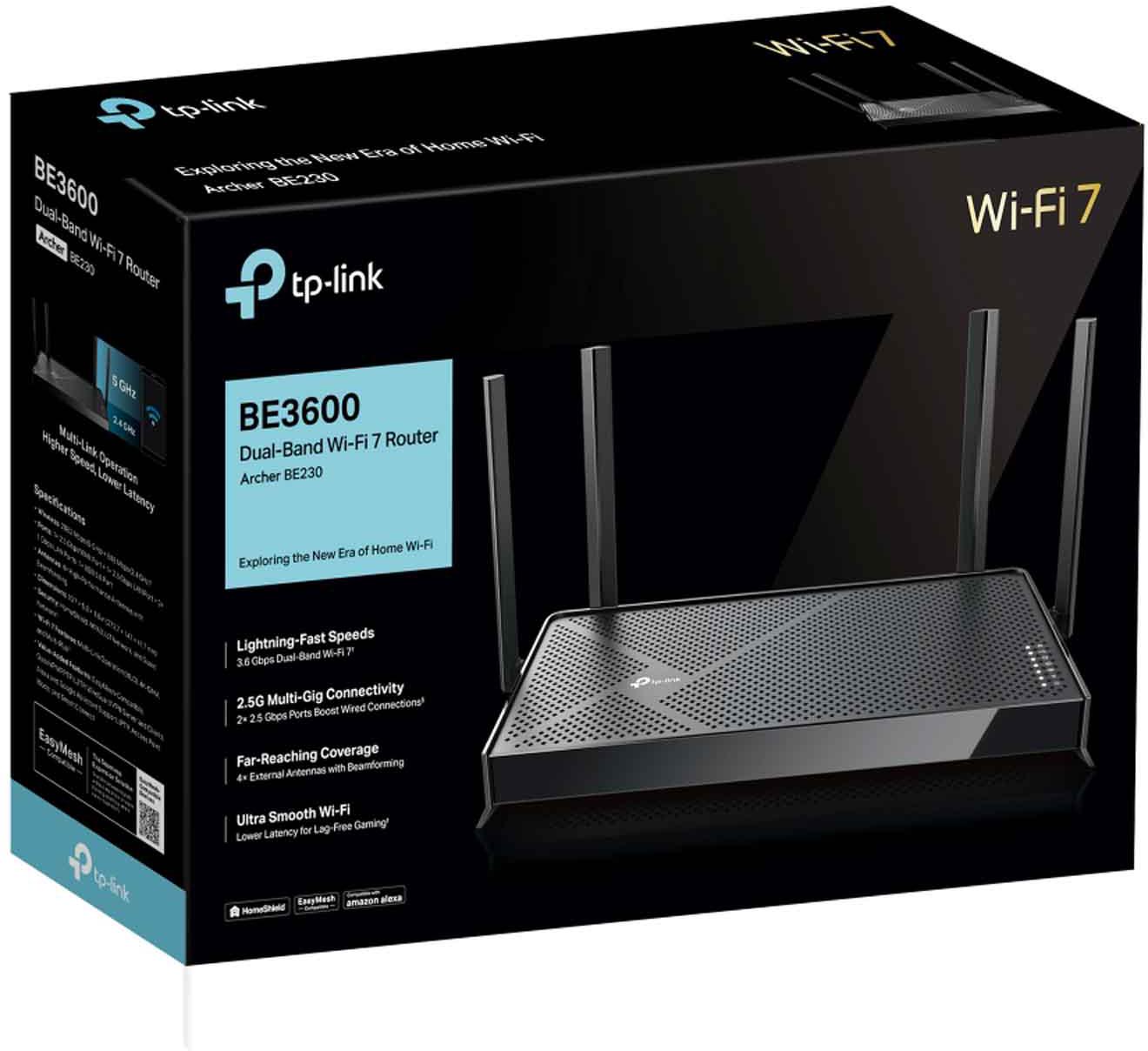 ROUTER TP-LINK Archer BE230 (Wi-Fi 7) - obrazek 4