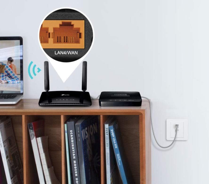 ROUTER TP-LINK MR200 AC750 4G LTE 2 ROUTER TP-LINK MR200 AC750 4G LTE - obrazek 2