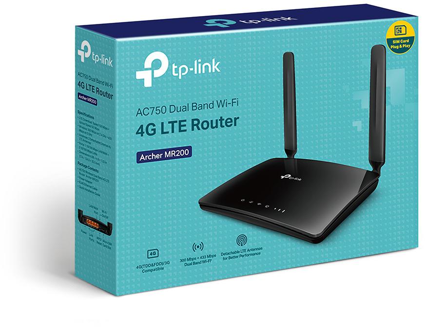ROUTER TP-LINK MR200 AC750 4G LTE 6 ROUTER TP-LINK MR200 AC750 4G LTE - obrazek 6