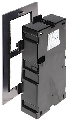 Ramka z puszką do montażu podtynkowego 2-modułowa HIKVISION DS-KD-ACF2/Plastic - obrazek 3