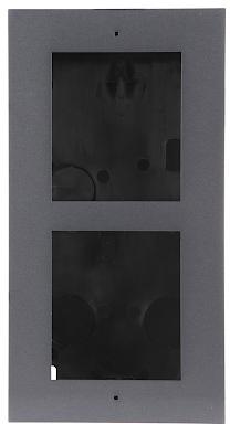 Ramka z puszką do montażu podtynkowego 2-modułowa HIKVISION DS-KD-ACF2/Plastic - obrazek 4