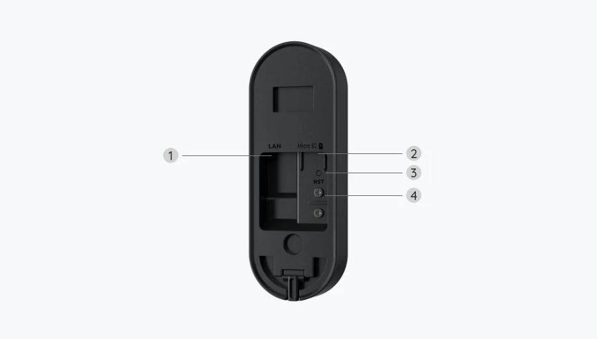 Reolink bezprzewodowy wideo dzwonek Wi-Fi 5MPx 2 Reolink bezprzewodowy wideo dzwonek Wi-Fi 5MPx - obrazek 2