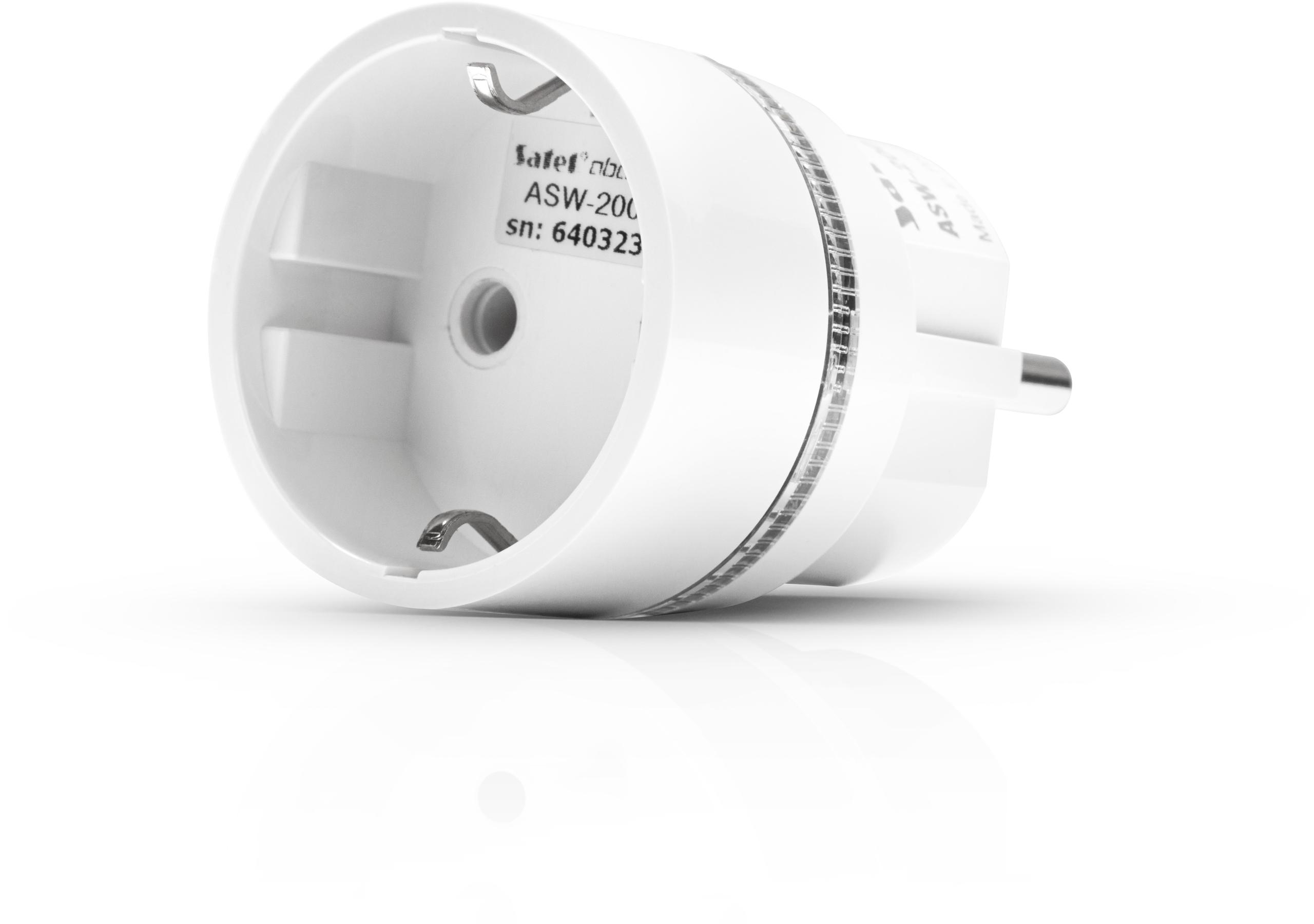 SATEL BE WAVE Inteligentna wtyczka SCHUKO Smart Plug F W ASW-200 F-W ABAX2 2 SATEL BE WAVE Inteligentna wtyczka SCHUKO Smart Plug F W ASW-200 F-W ABAX2 - obrazek 2