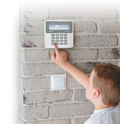 SATEL MANIPULATOR BEZPRZEWODOWY PERFECTA PRF-LCD-WRL - obrazek 2