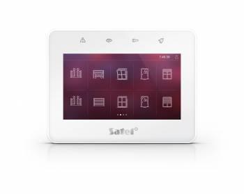 SATEL Manipulator z ekranem dotykowym 4,3" INT-TSG2R-W biały - obrazek 4