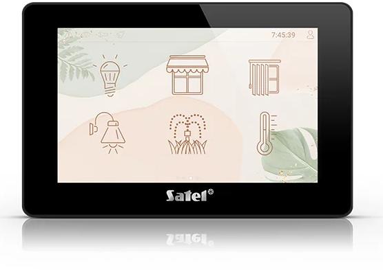 SATEL Manipulator z ekranem dotykowym 7" INT-TSH2R-B czarny - obrazek 5