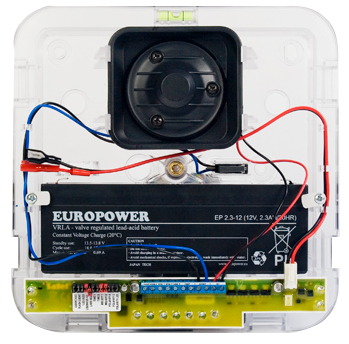 SATEL SYGNALIZATOR SD-6000 R (CZERWONY) 2 SATEL SYGNALIZATOR SD-6000 R (CZERWONY) - obrazek 2