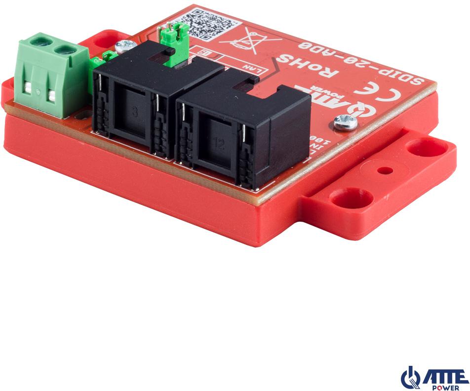 SDIP-20-AD0 Adapter PoE obniżający napięcie SDIP-20-AD0 ATTE - obrazek 7