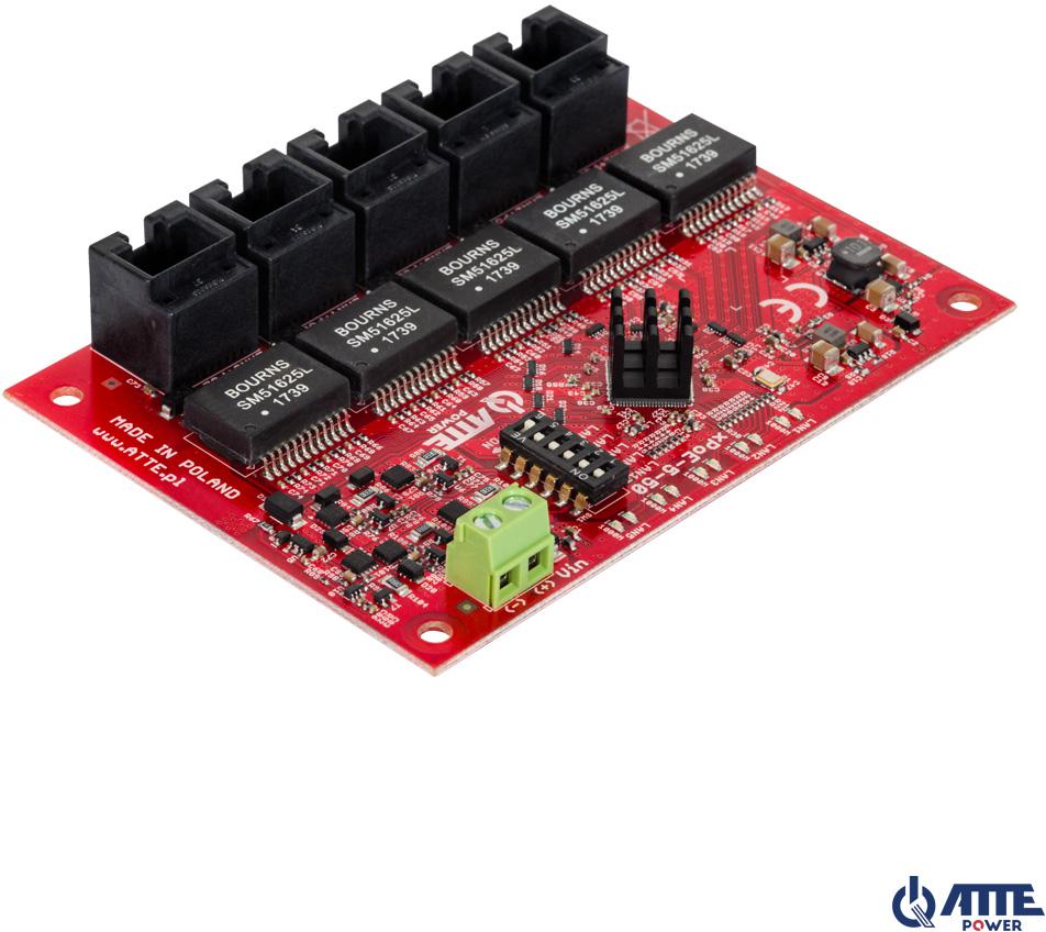 SWITCH 5-PORTOWY POE ATTE xPoE-5-50-OF 2 SWITCH 5-PORTOWY POE ATTE xPoE-5-50-OF - obrazek 2