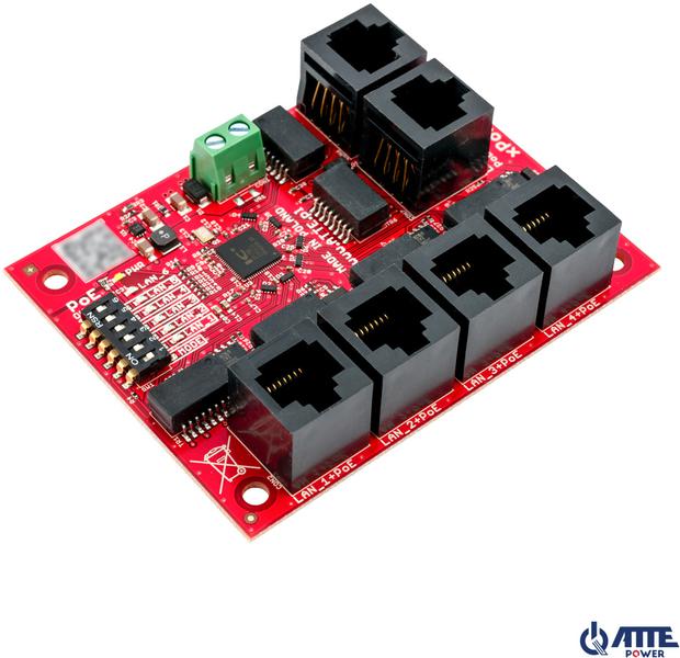 SWITCH 5-PORTOWY POE ATTE xPoE-6-11-OF - obrazek 2