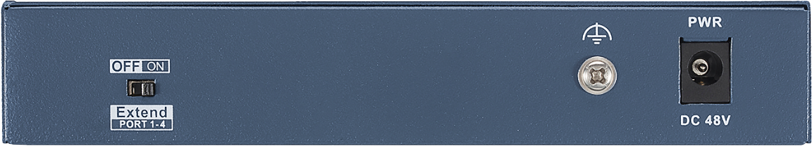 SWITCH PoE DS-3E0106HP-E 6-PORTOWY Hikvision - obrazek 2