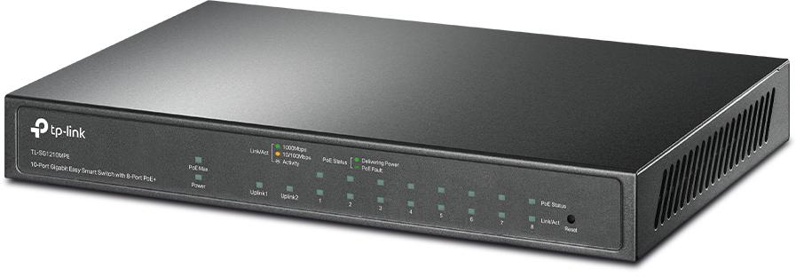 SWITCH TP-LINK TL-SG1210MPE 4 SWITCH TP-LINK TL-SG1210MPE - obrazek 4