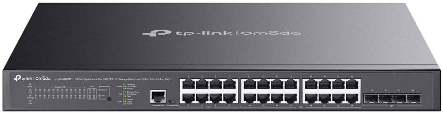 SWITCH TP-LINK TL-SG3428XMPP 2 SWITCH TP-LINK TL-SG3428XMPP - obrazek 2
