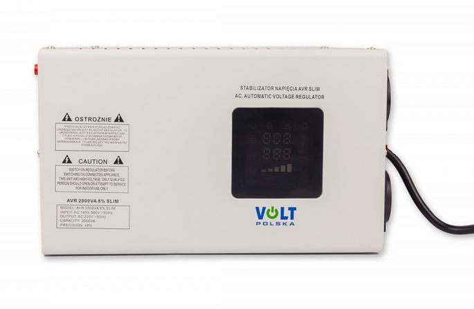Stabilizator napięcia Volt Polska AVR 2000VA Slim - obrazek 5