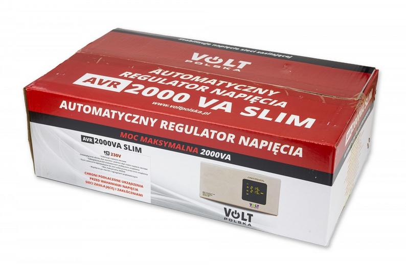 Stabilizator napięcia Volt Polska AVR 2000VA Slim - obrazek 6