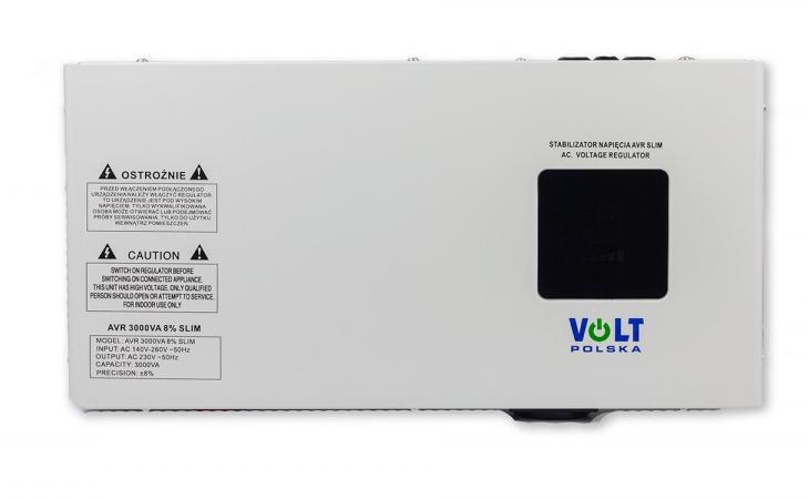 Stabilizator napięcia Volt Polska AVR 3000VA Slim - obrazek 4