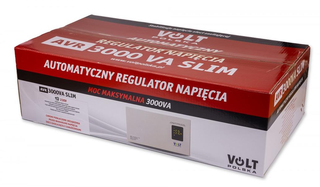 Stabilizator napięcia Volt Polska AVR 3000VA Slim - obrazek 9