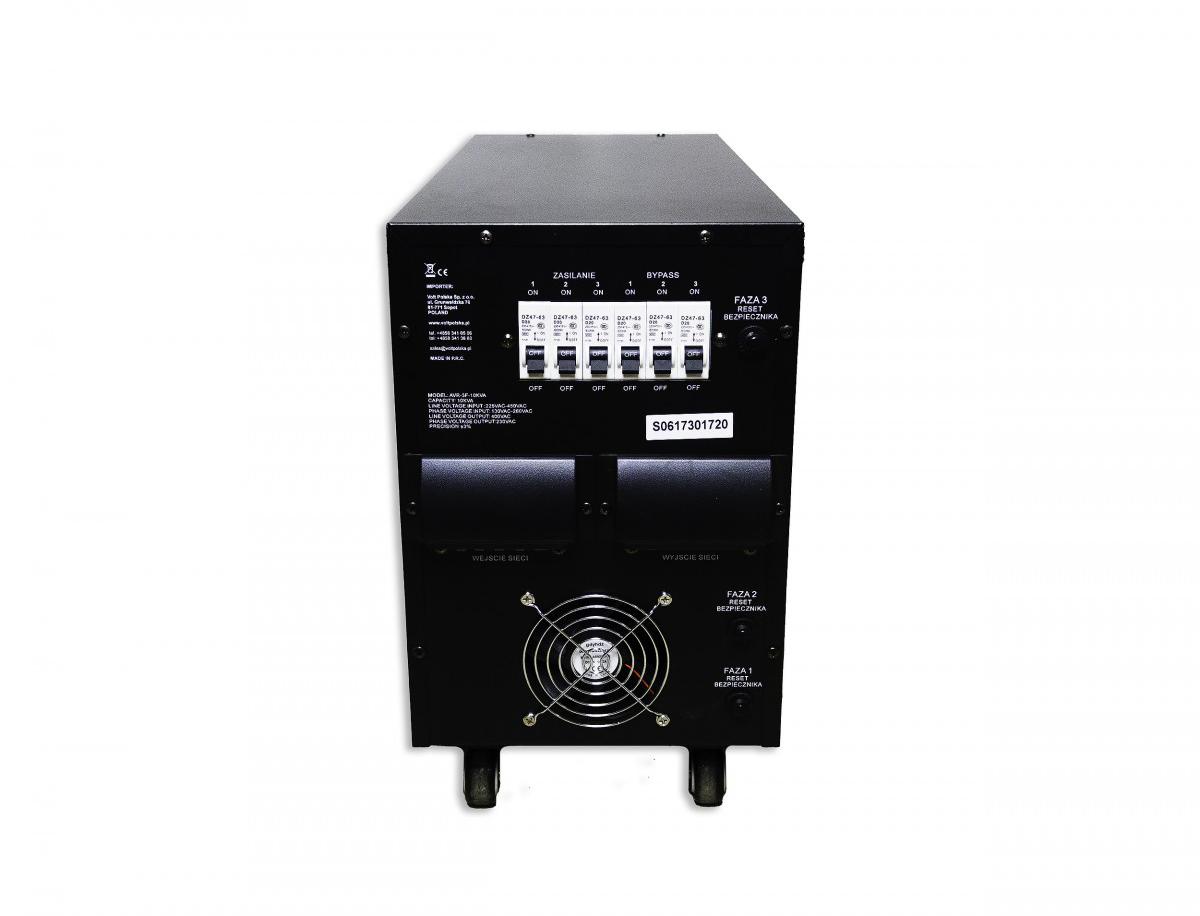 Stabilizator napięcia trójfazowy Volt Polska AVR PRO 10000VA - obrazek 2