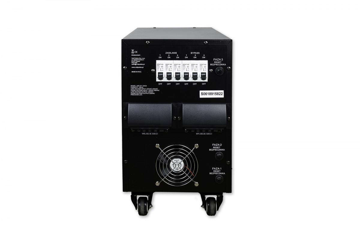 Stabilizator napięcia trójfazowy Volt Polska AVR PRO 15000 3% SERVO 3-F - obrazek 2