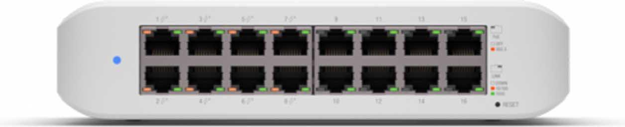 UBIQUITI UNIFI SWITCH Gen2 (USW-Lite-16-PoE) - obrazek 5