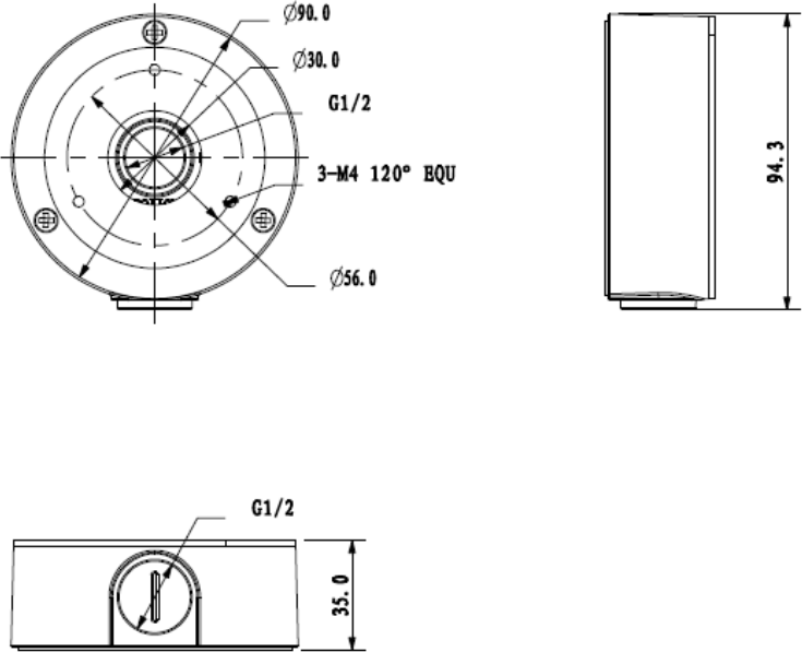UCHWYT DAHUA PFA134 3 18934ef2fadee7a5c394ee0540e530ef