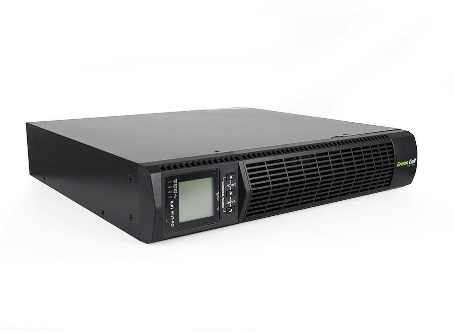UPS ZASILACZ AWARYJNY Green Cell 2000VA 1800W RACK RTII Z WYŚWIETLACZEM LCD UPS14 - obrazek 5