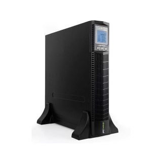 UPS ZASILACZ AWARYJNY Green Cell 3000VA 2700W DO SZAFY RACK RTII Z WYŚWIETLACZEM LCD UPS15
