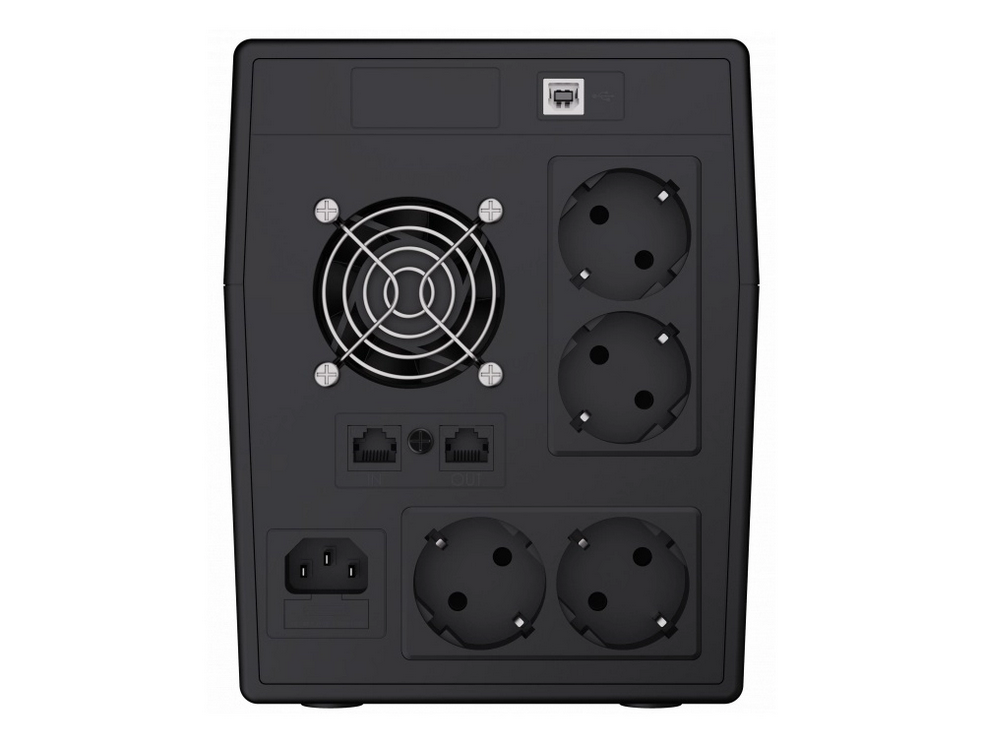 UPS ZASILACZ AWARYJNY Green Cell MICROPOWER 2000VA 1200W UPS05 - obrazek 3