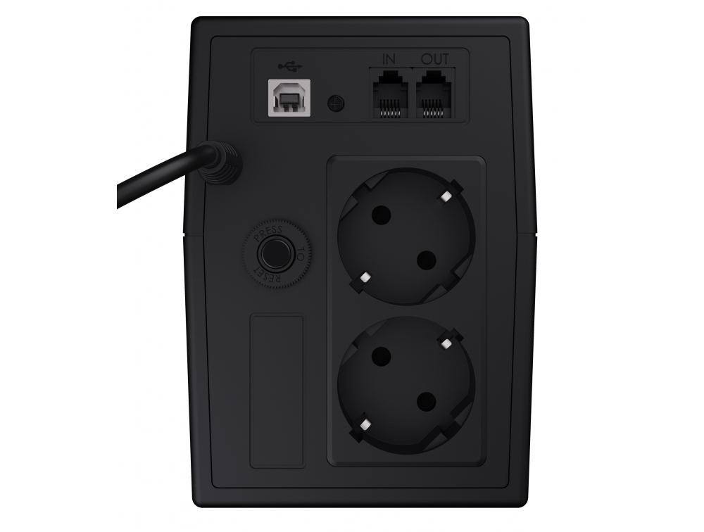 UPS ZASILACZ AWARYJNY Green Cell POWER PROOF 600VA 360W Z WYŚWIETLACZEM LCD UPS01LCD - obrazek 2