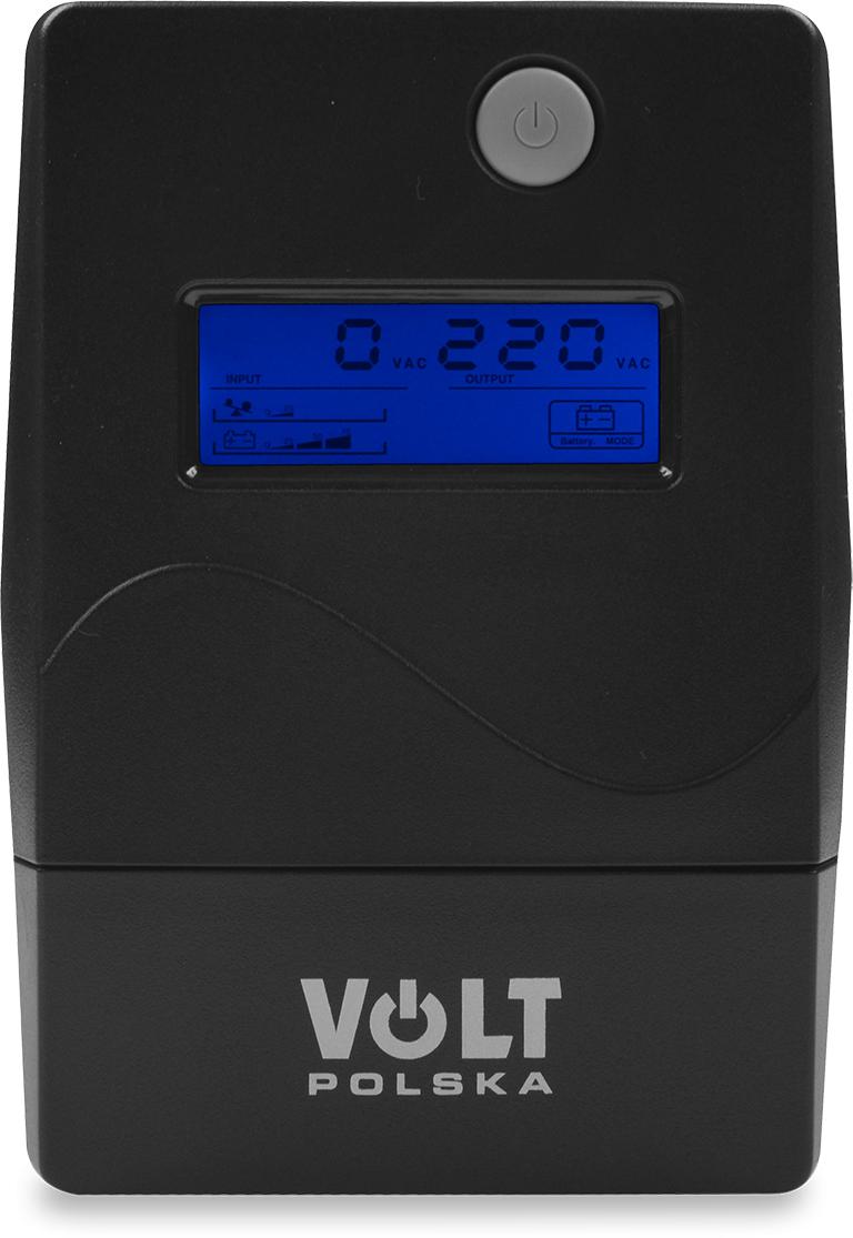 UPS ZASILACZ AWARYJNY VOLT POLSKA MICRO 1000VA 600W 1x9ah - obrazek 3