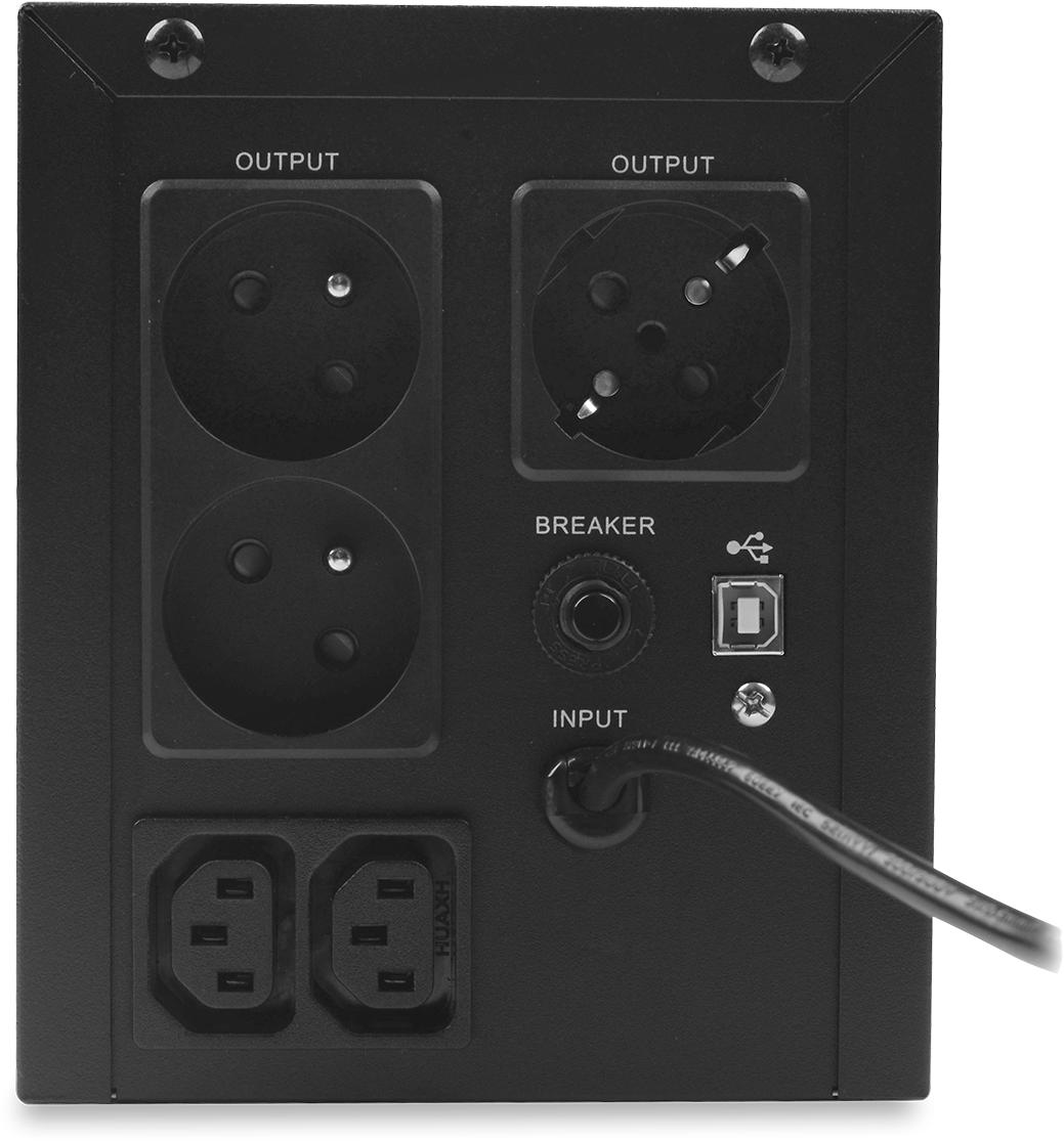 UPS ZASILACZ AWARYJNY VOLT POLSKA MICRO 1500VA 900W - obrazek 4