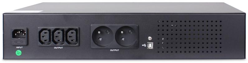 UPS ZASILACZ AWARYJNY VOLT POLSKA RACKUPS 1200VA 720W - obrazek 2