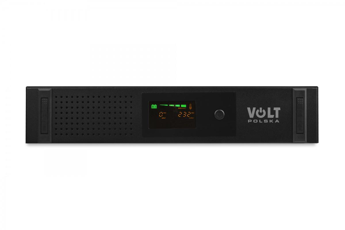 UPS ZASILACZ AWARYJNY VOLT POLSKA RACKUPS 2000VA 1200W - obrazek 2